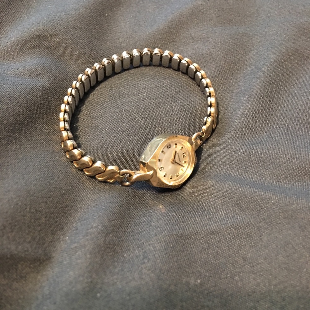 Vintage Benrus 14k gold watch.